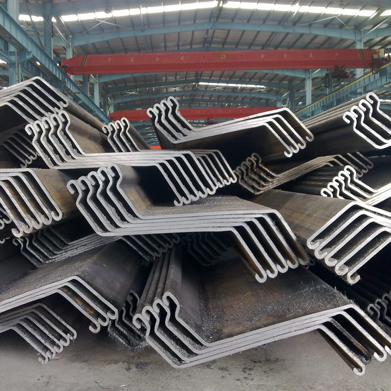 Marine Grade Steel Sheet Piles for Coastal Protection Construction