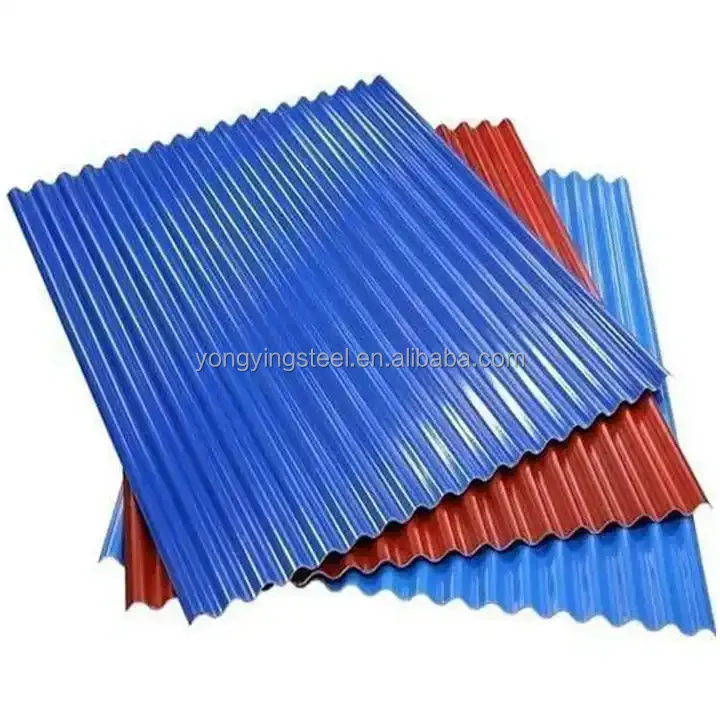 Low Price ASTM Certified 14 Gauge Corrugated Galvanized Steel Roofing Sheets Cutting Welding Services High-Strength Custom Color