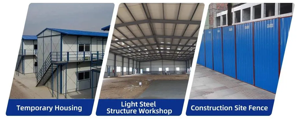 Corrugated Galvanized Metal Roofing Tile Steel Sheet Fence Panels