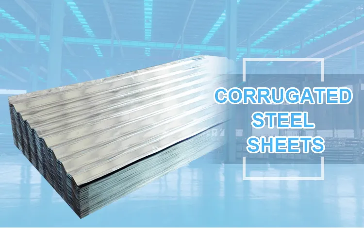 Premium Dx51d Customized Color Coated Corrugated Steel Roofing Sheets