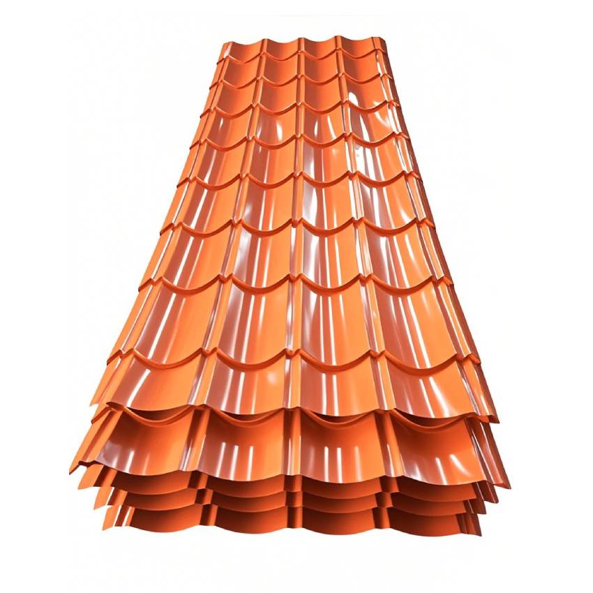 Galvanized Roofing Sheet Close-up