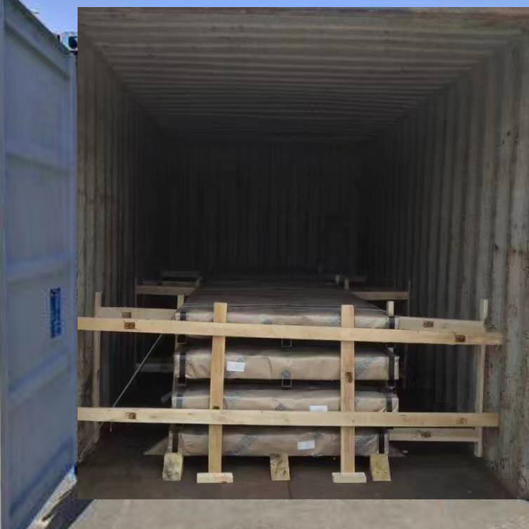 Loaded Steel Container