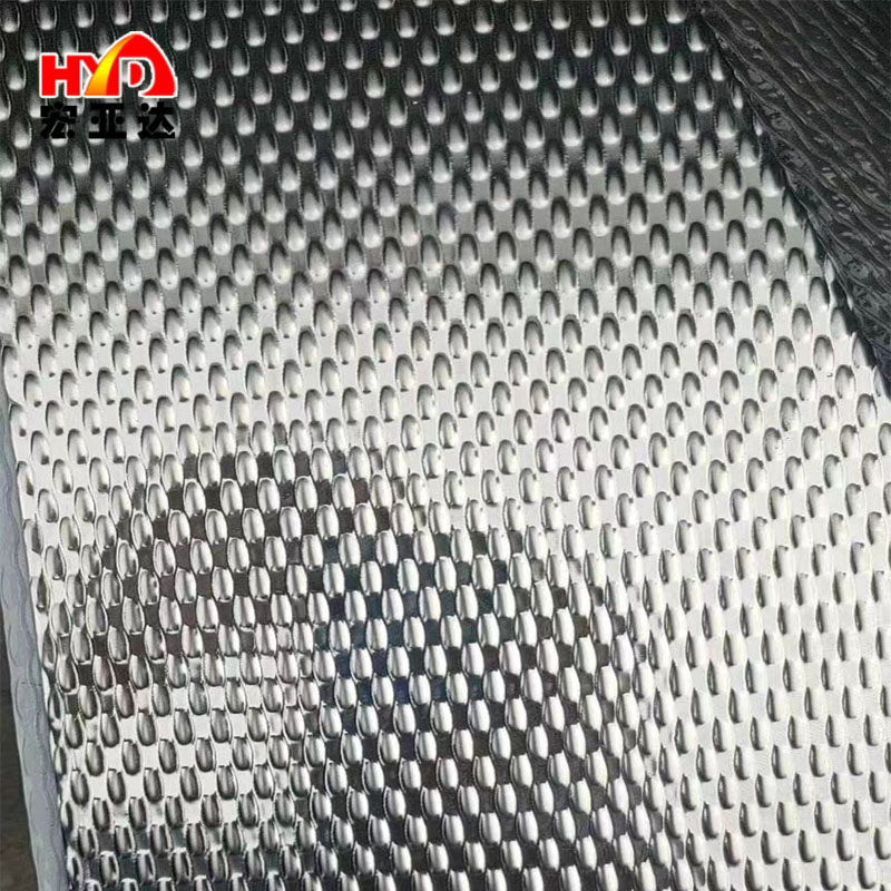 Tear Drop Diamond Stainless Steel Checkered Sheet 304 316 Chequered Steel Plate