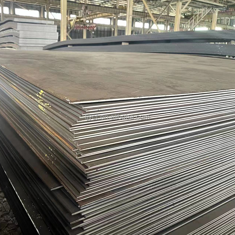 China Factory Structural Steel Plate Carbon Steel Sheet Plate HR Hot Rolled Plates