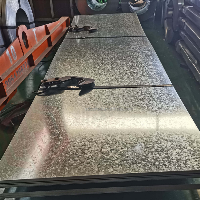 Low Price Wholesale 0.6mm 0.7mm Thick Gi Sheet G350-G550 Galvanized Steel Plate