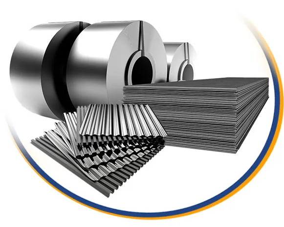 Steel Sheet Manufacturer Prepainted Galvanized Steel Coil PPGI/PPGL/Gi/Gl/Aluzinc/Tinplate/Galvalume Color Zinc Coated Aluminum Corrugated Roofing Steel Sheet