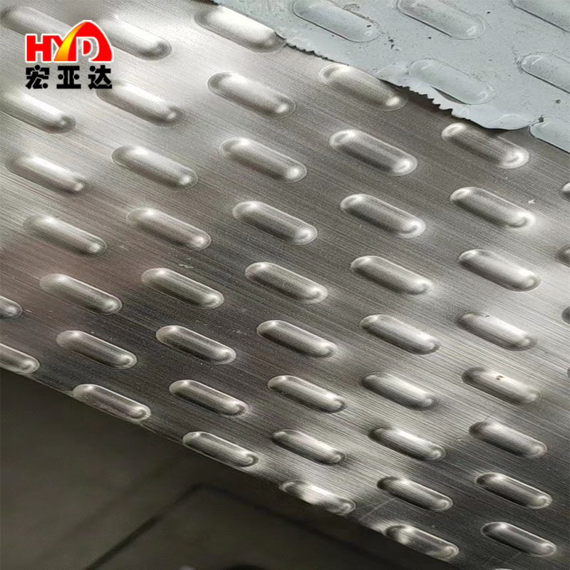 Tear Drop Diamond Stainless Steel Checkered Sheet 304 316 Chequered Steel Plate