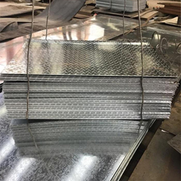 Factory Price 2mm 3mm 5mm 6mm Steel Checker Plate Mild Steel Hot Dipped Galvanized Steel Checkered Plate
