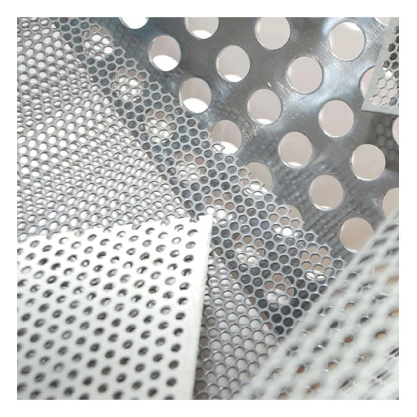 High-Strength Galvanized Steel Perforated Metal Sheet for Walkway and Industrial Use