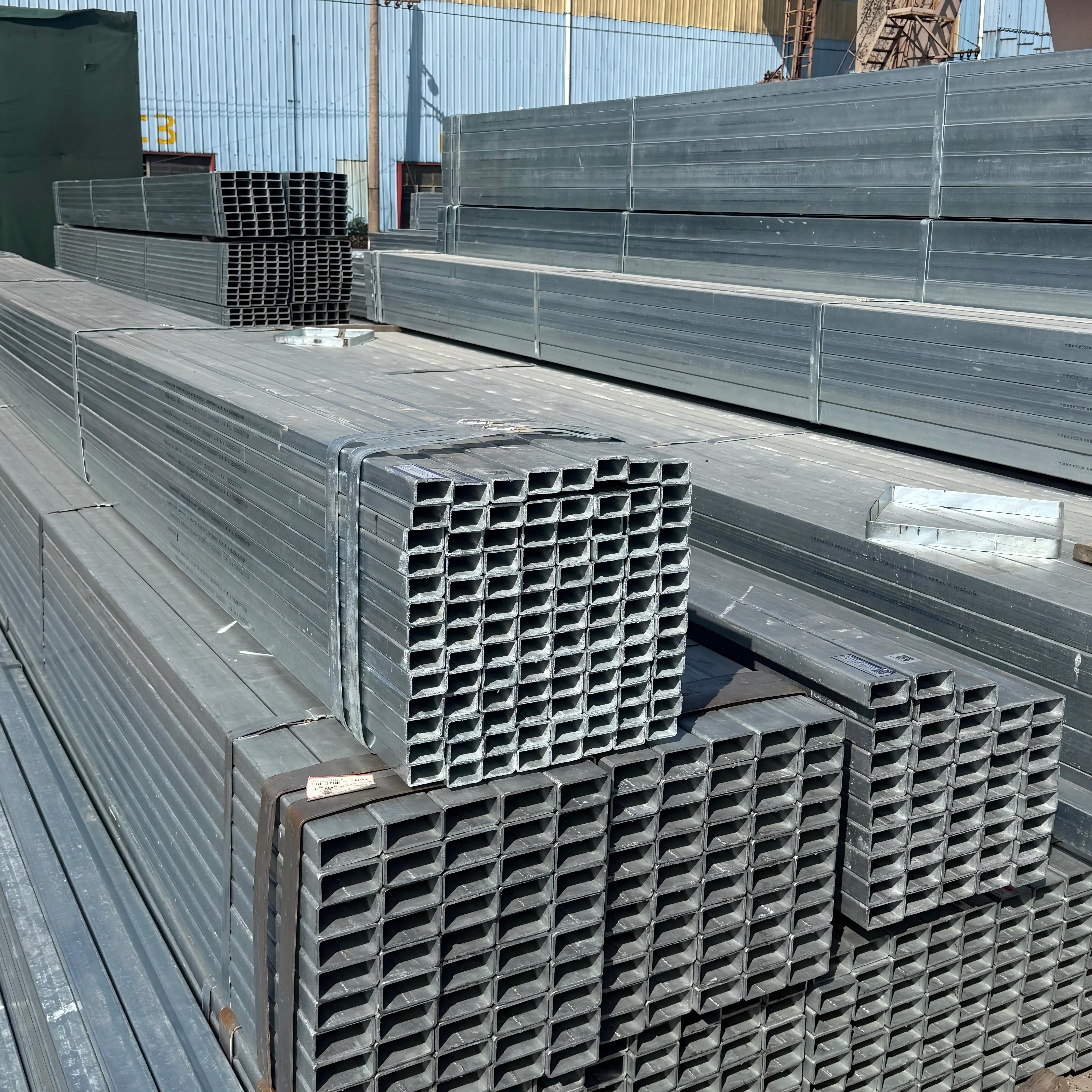 Galvanized square tube