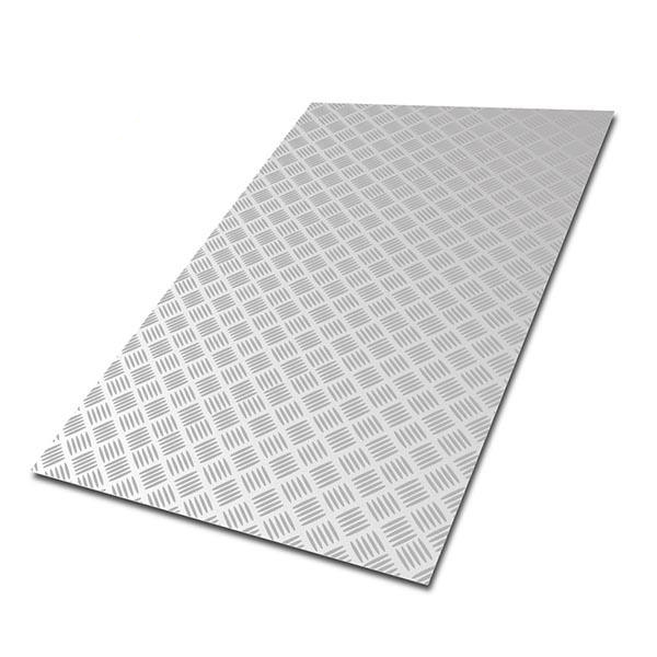 4X8 Aluminum Checkered Sheet 1100 3003 5083 6061 Embossed Aluminium Plate Sheet For Car