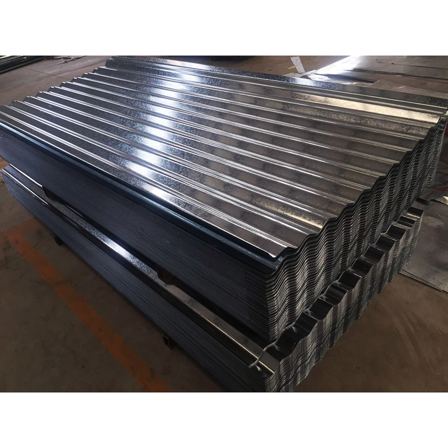 Factory Direct Sales 8 Foot Corrugated Metal 4x8 Galvanized Corrugated Steel Roofing Sheet
