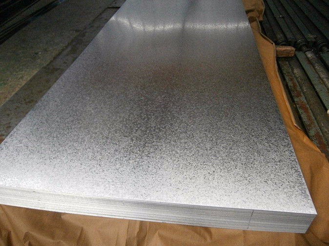 Regular spangle steel
