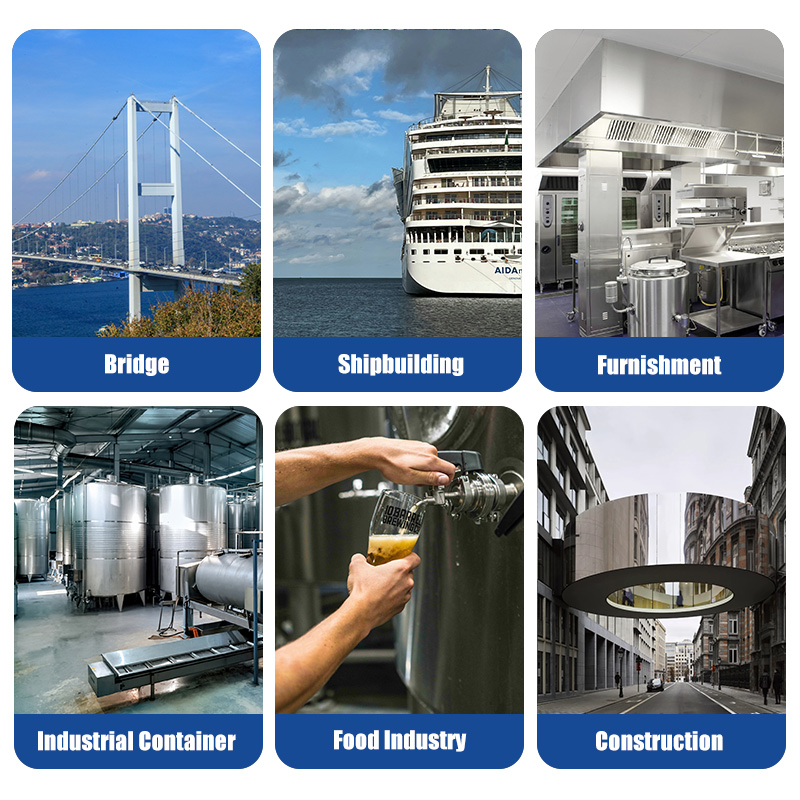 Application of Stainless Steel Plate