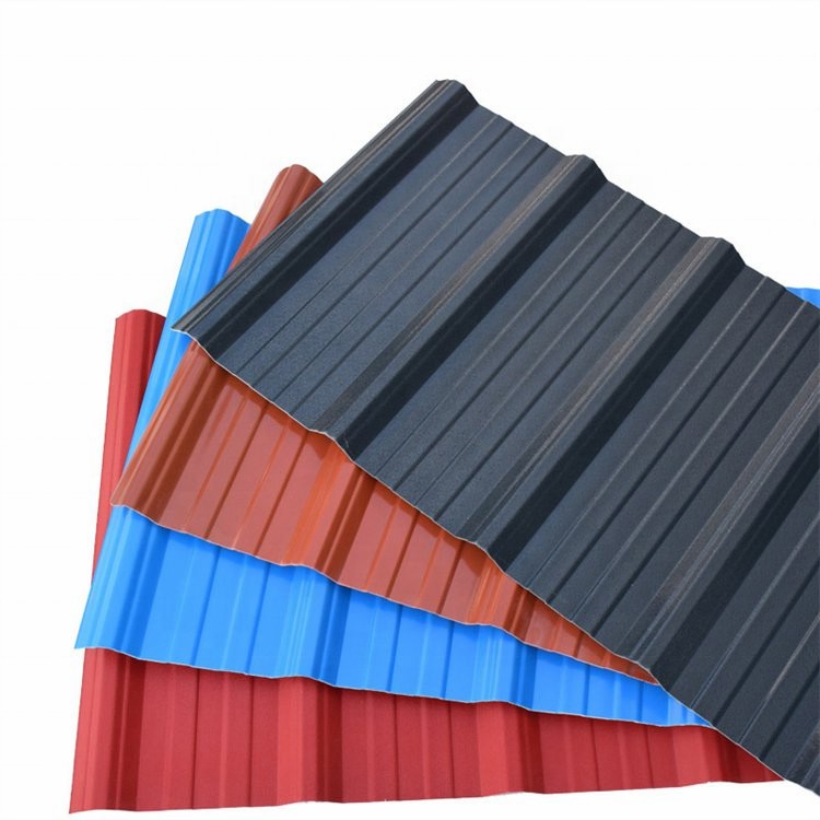 Prepainted Galvanized Corrugated Steel Sheet 0.45x1000mm, Color Coated GI Roofing Sheet For Building Construction, ASTM Standard