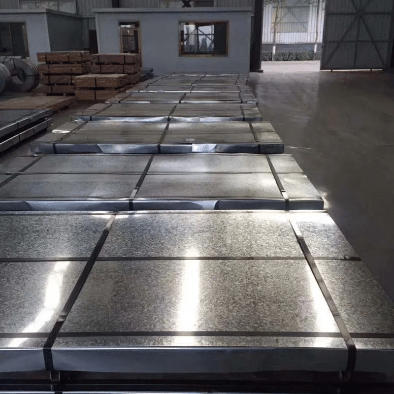 Electro-galvanized Steel Sheet / Hot-dip Galvanized Steel Sheet,Industrial Buildings, Cutting and Welding Services