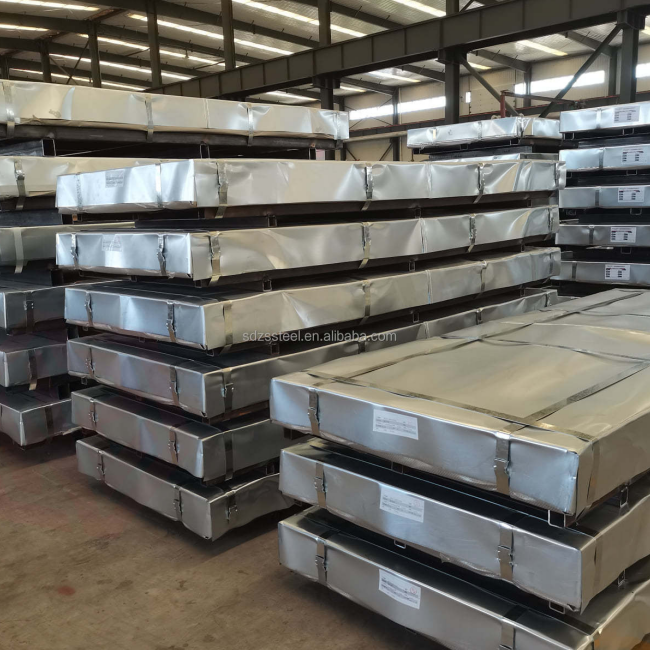 Low Price Wholesale 0.6mm 0.7mm Thick Gi Sheet G350-G550 Galvanized Steel Plate