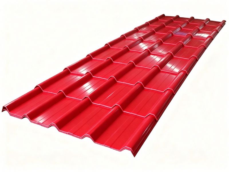 High Quality TR3 TR4 Prepainted Galvalume Aluzinc PPGL Roofing Sheet ASTM Standard RAL Color for Sale