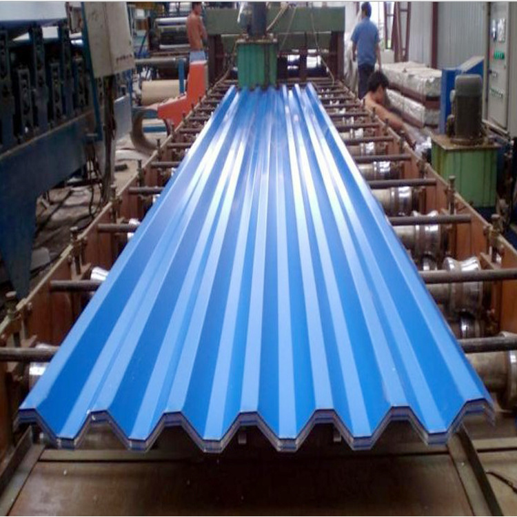 Color Coated Metal Steel Plate Corrugated Prepainted Galvanized Iron Roofing Sheet