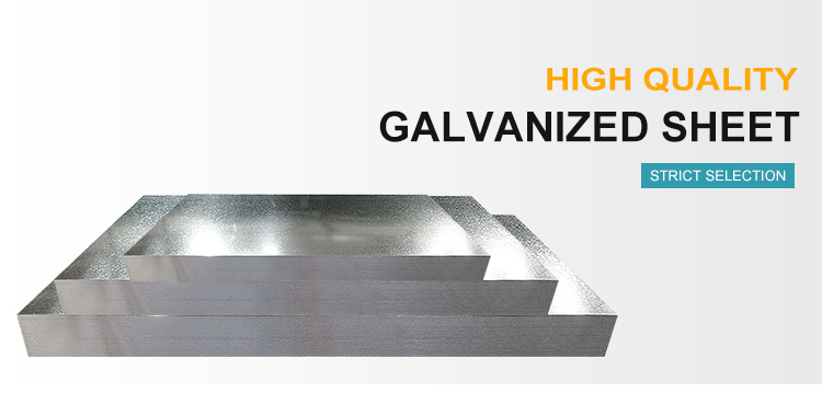 Galvanized steel sheet banner