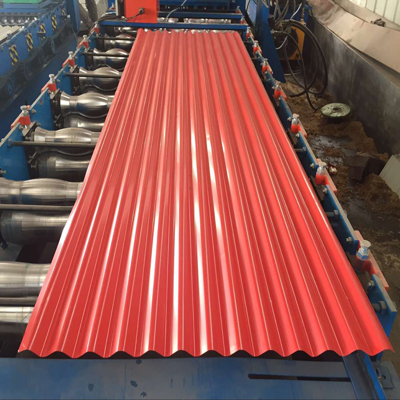 Galvanized BIS Certified Steel Sheet Roofing Kenya Coated Corrugated Color Sheet with Bending Welding Cutting Services