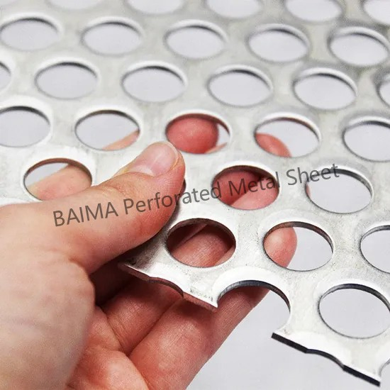 High Strength and Lightweight Perforated Alumium Steel Sheet for Noise Reduction