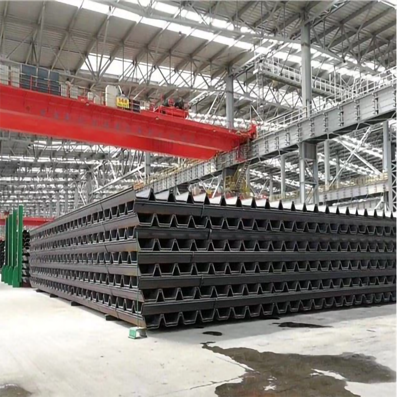 Marine Grade Steel Sheet Piles for Coastal Protection Construction