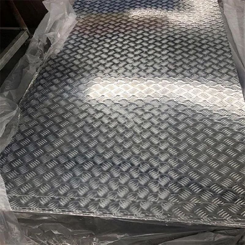 China Factory 4mm 6mm Galvanized Steel Plate Best Price Checkered Steel Plate Customized For Transportation