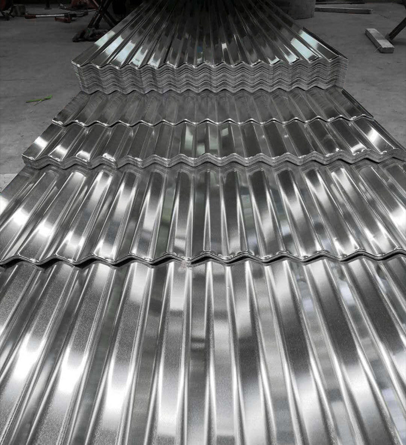 Factory Direct Sales 8 Foot Corrugated Metal 4x8 Galvanized Corrugated Steel Roofing Sheet