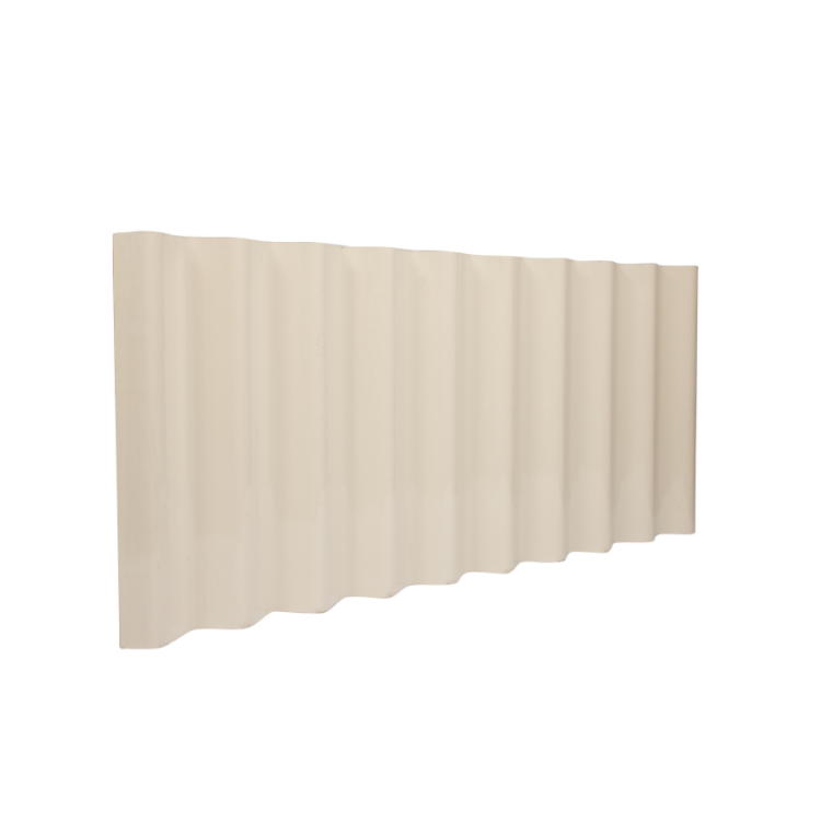 Anti Corrosion Pultruded Fiberglass Reinforced Cooling Tower Side FRP Corrugated Sheet