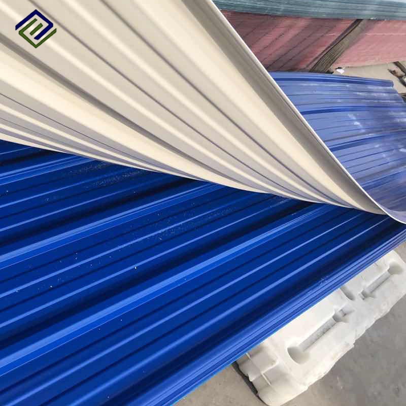 Modern Insulation Waterproof PVC UPVC Corrugated ASA Coated Roofing Sheets Trapezoid Residential/Warehouse Roofing Panels