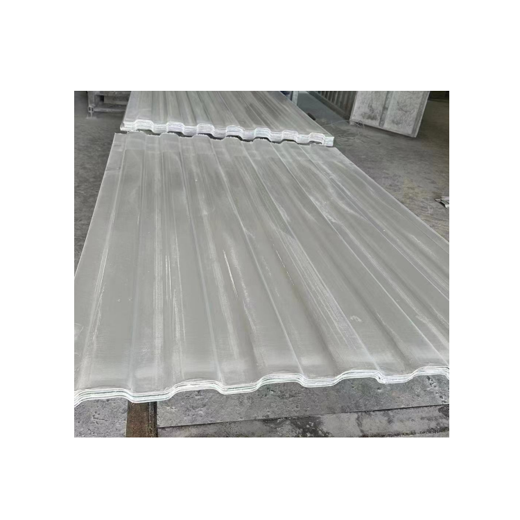 Anti Corrosion Pultruded Fiberglass Reinforced Cooling Tower Side FRP Corrugated Sheet