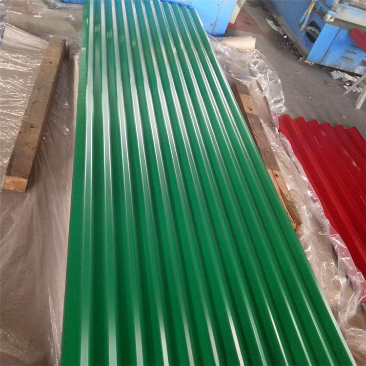 Color Coated Metal Steel Plate Corrugated Prepainted Galvanized Iron Roofing Sheet