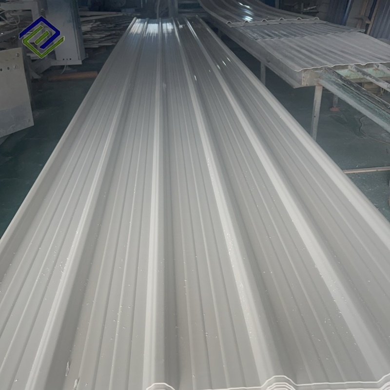 High Strength Cost Effective 4 Layer ASA Coated PVC Corrugated Roof Sheets UV Protected Modern Workshop &amp; Warehouse Application