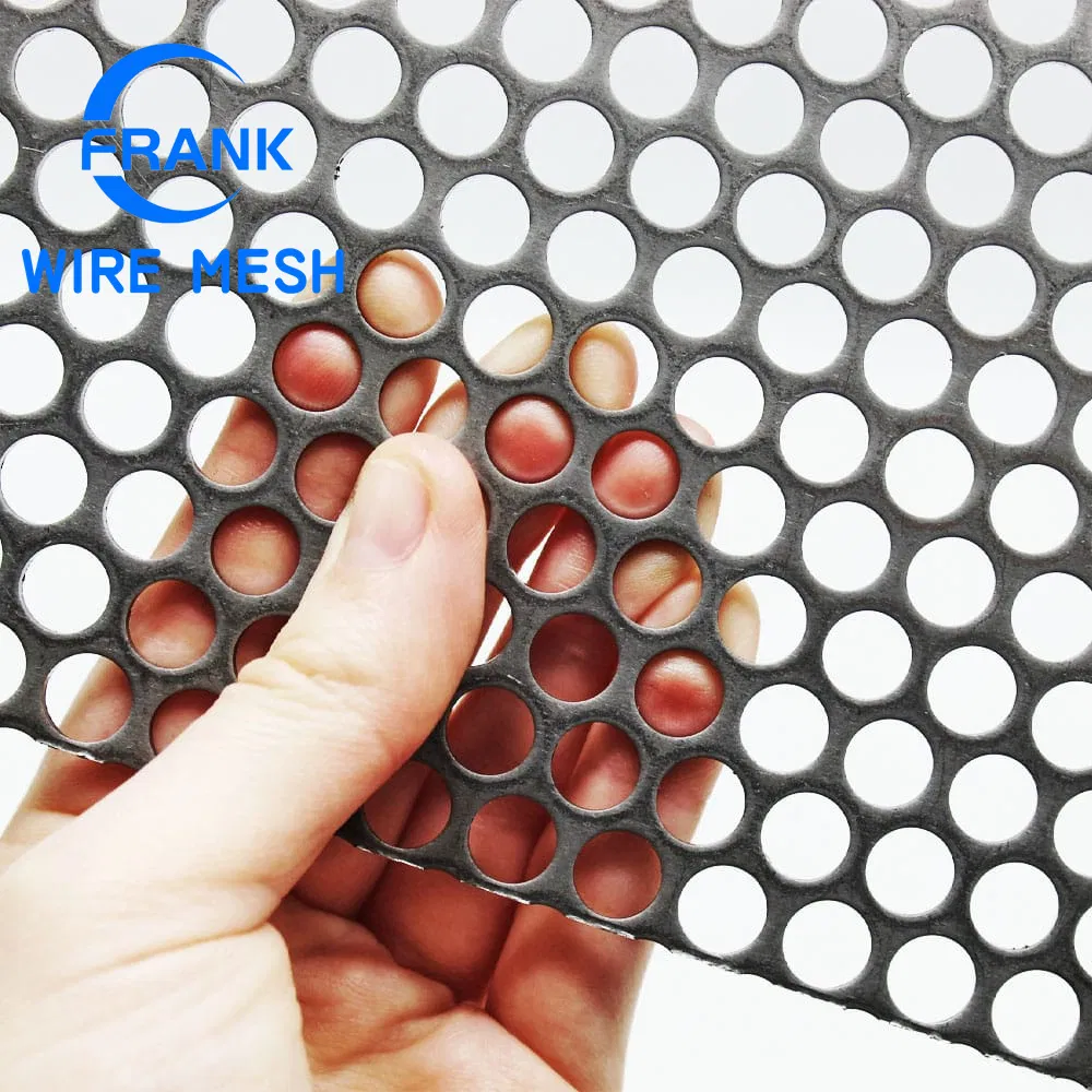 Standard Size Sheet 304 316 Stainless Steel Perforated Metal Sheet Galvanized Perforated Plate for Food Processing Filtration Industry