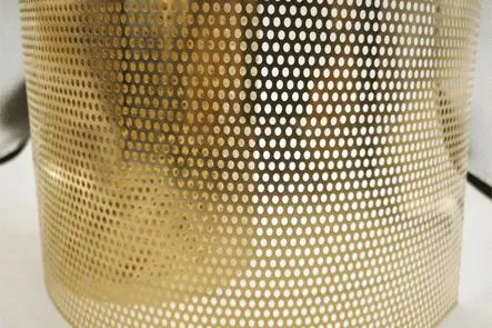Perforated Brass Sheet