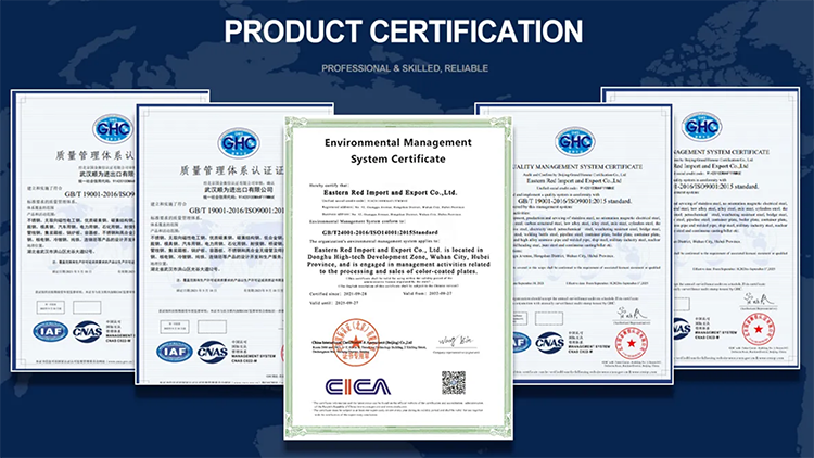 Certifications Display