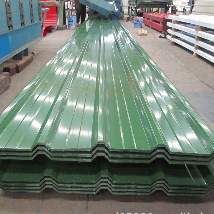 Corrugated Prepainted Galvalume Sheet | AZ150 + SMP Coating | 0.35mm-0.8mm for Coastal Salt Spray Area
