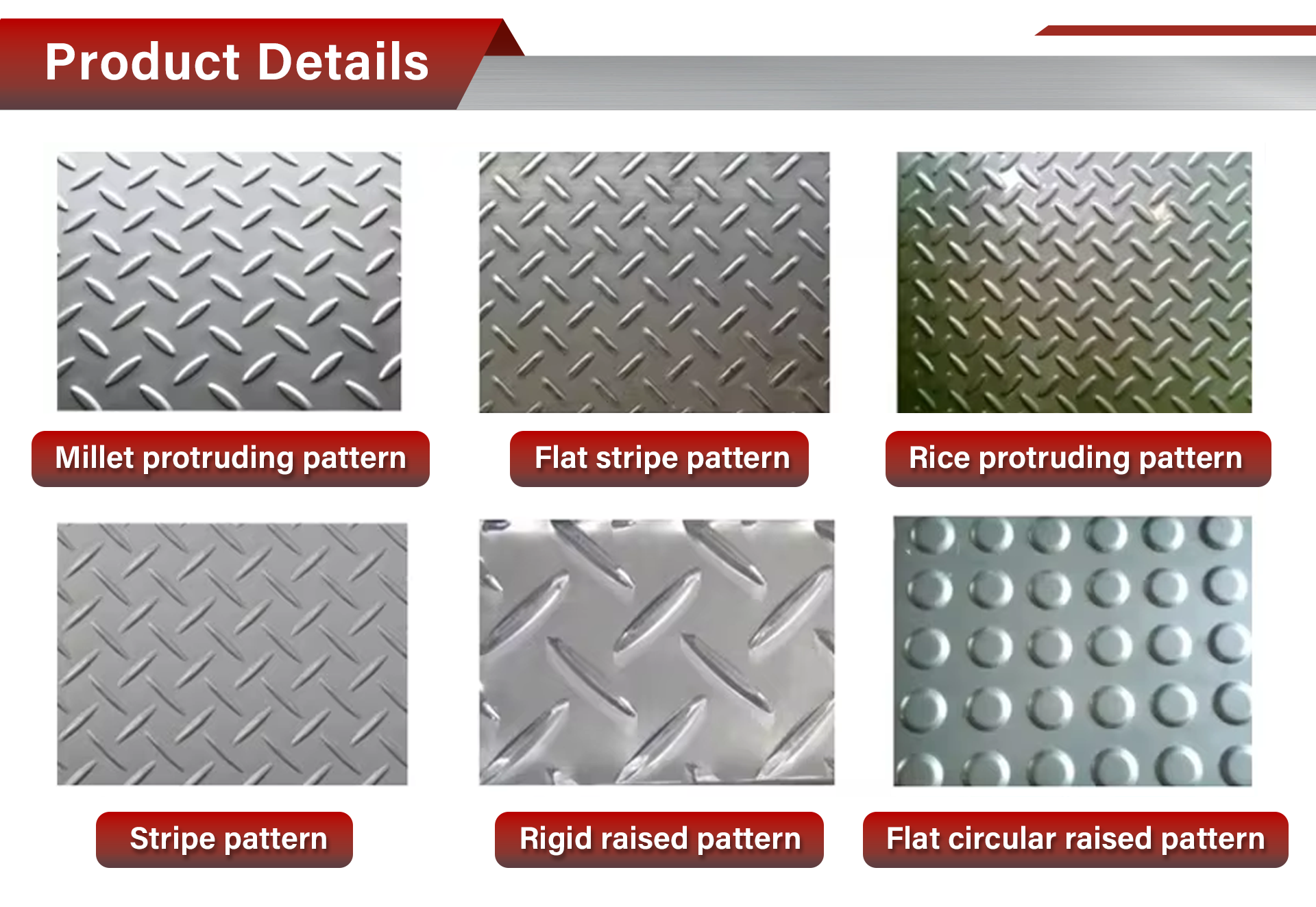 Checkered Steel Plate Details
