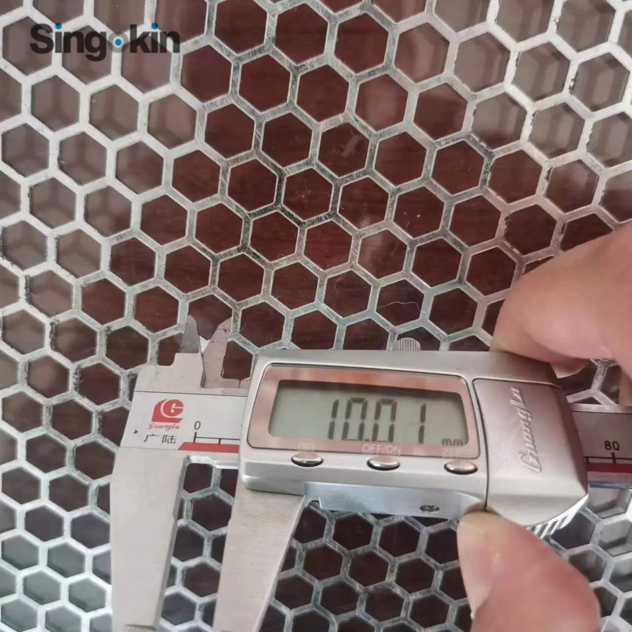 1mm 1.2mm Hole Diameter Stainless Steel 304 Perforated Sheet Punched Metal Stainless Steel Perforated Sheet