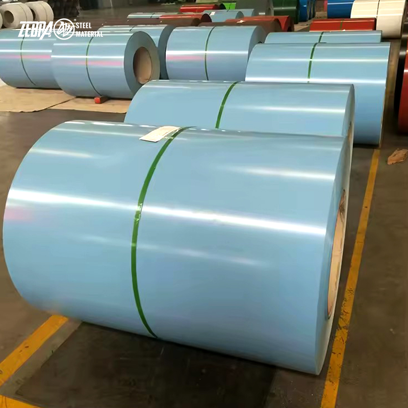DX51D Color Coated PPGI Prepainted Cold Rolled Coil Color Coated Galvanized Steel Iron Sheet Plate Coil Roll