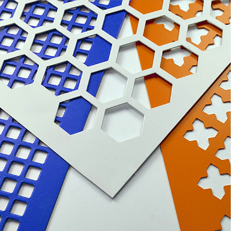 Galvanized Aluminum Hexagon Hole Shape Stainless Steel Perforated Metal Sheet