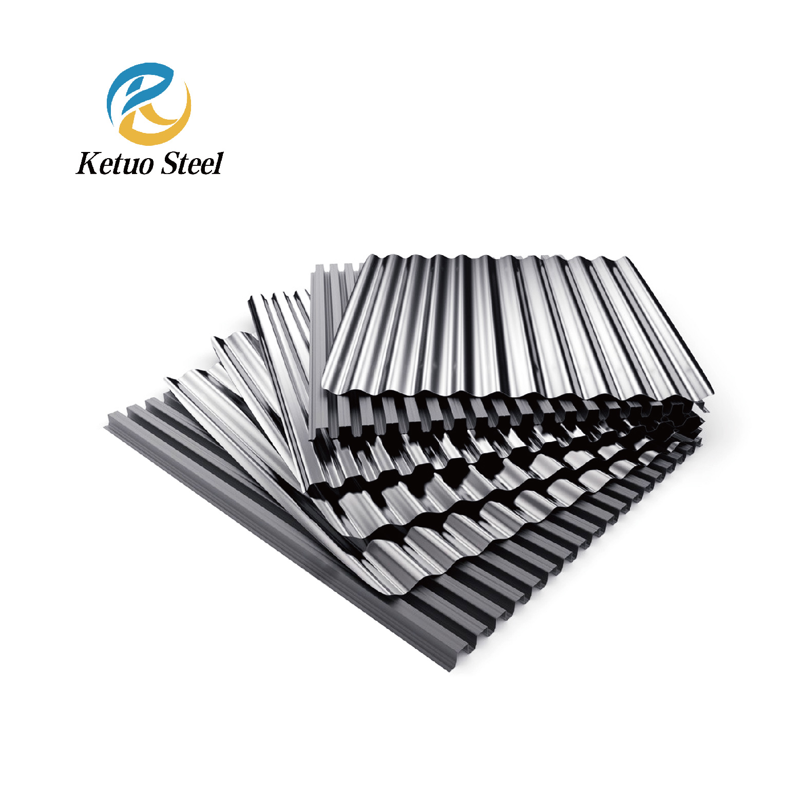 Factory Price 0.21-0.22mm Hot Dipped Galvanized Corrugated Steel Sheets Z41-Z60 Coating ASTM Standard Full Bending Roofing