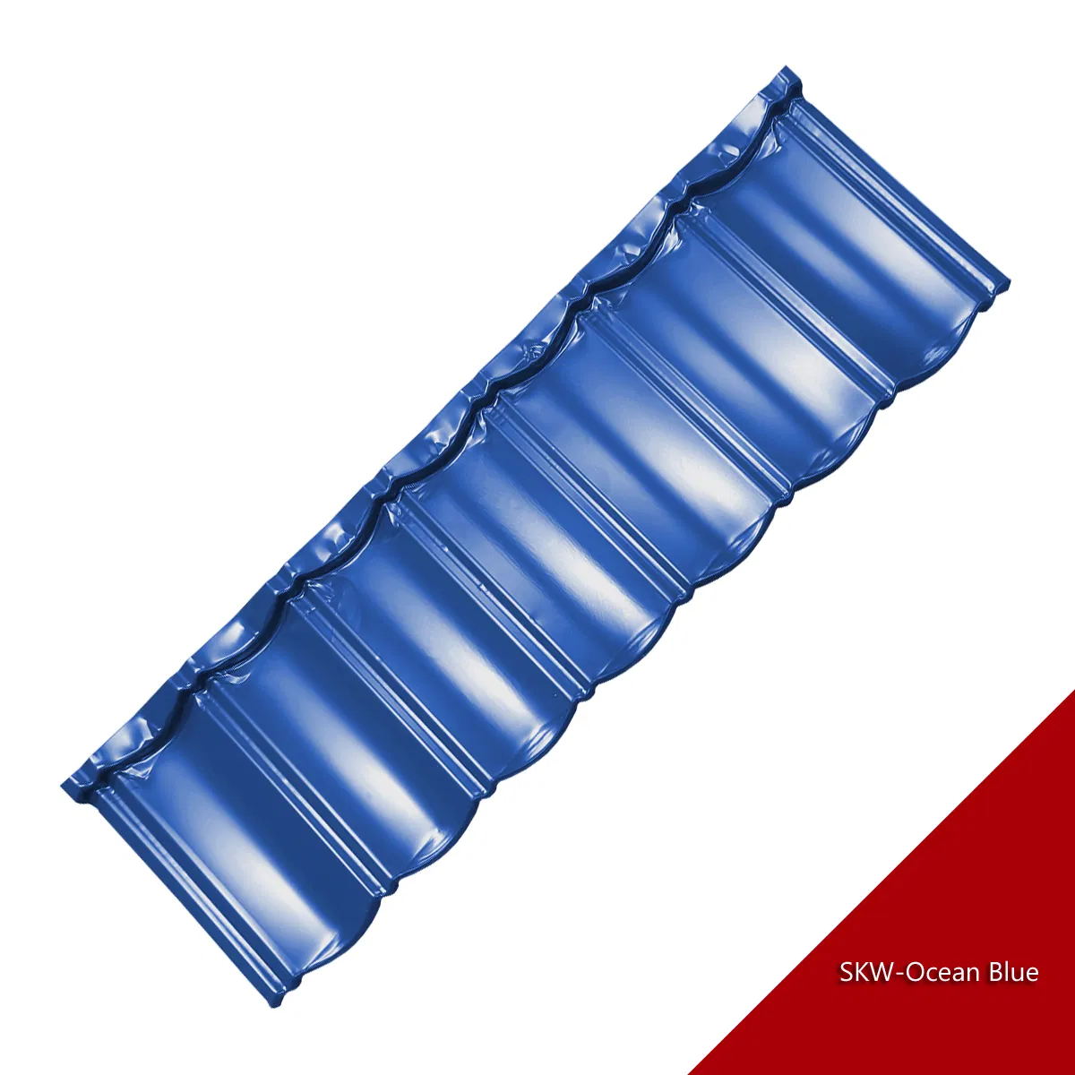 Caribbean Villa Color Painted Steel Metal Roofing Sheet HDP/PVDF Painting 0.5mm Roofing Tiles Roof Solution Construction Material Roofing Sheet Factory Price