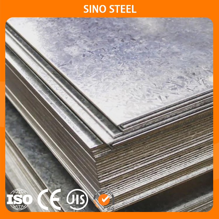Zinc Coated Cold Rolled Electrical Dx51d Galvanized Steel Metal Plain Sheet 0.3mm Thick Price