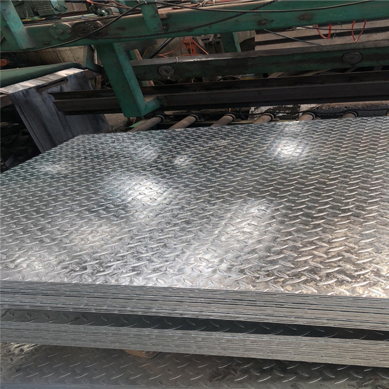 Factory Price 2mm 3mm 5mm 6mm Steel Checker Plate Mild Steel Hot Dipped Galvanized Steel Checkered Plate