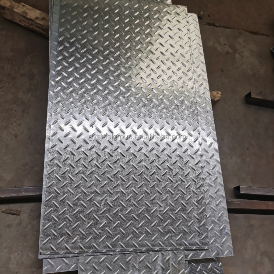 Special Offer Hot Rolled Galvanized CS SS Checkered Steel Plate for Construction