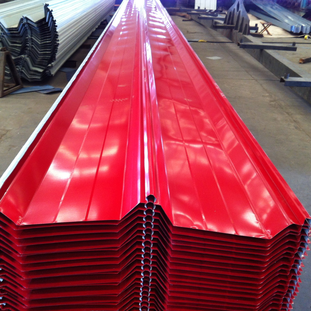 GengFei Prepainted Galvalume or Galvanized Steel Roofing Sheet DX52D SGCC for Industrial and Residential Building