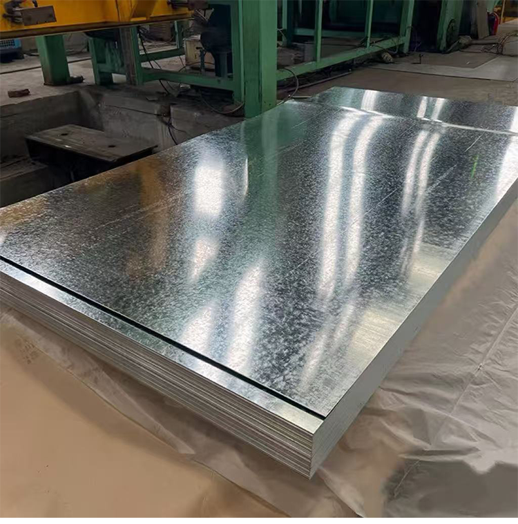 Galvanized Steel Sheet Iron Grade Z121-Z180 Coating 0.5-1.0mm Thickness ASTM Standard Full Hard Cold Rolled Skin-Pass For