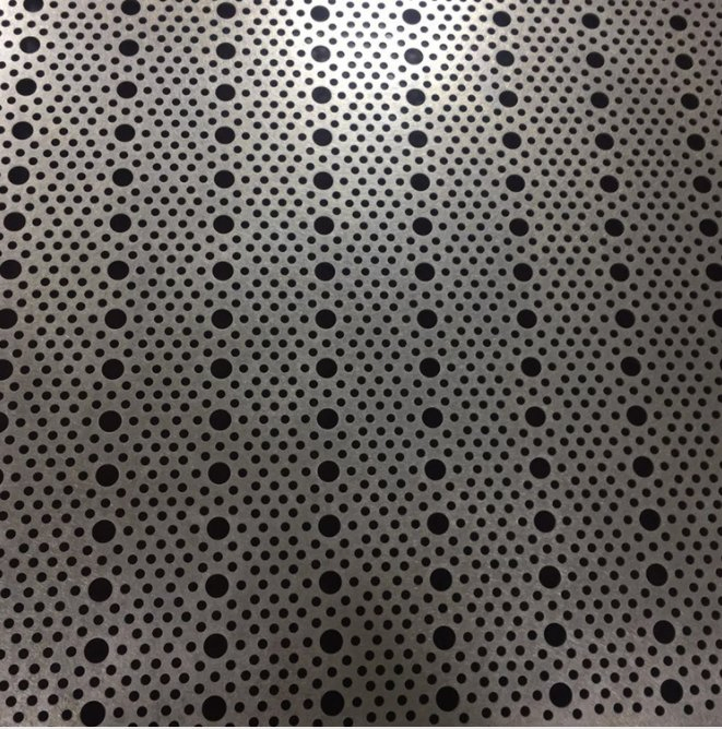 Ready to Ship Stainless Steel 1mm Dia Round Hole Perforated Punching Metal Sheet